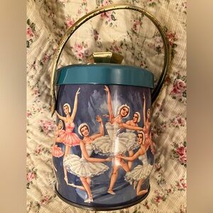 Ballerina Vintage Tin Box